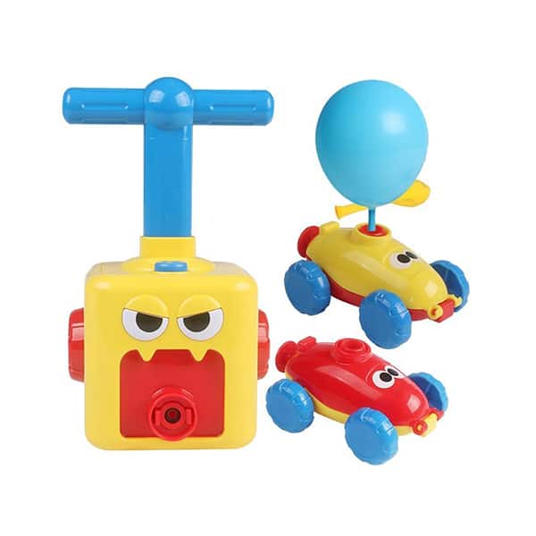 BalloonCar, kouzelná závodní stanice, která pracuje za pomoci balónů