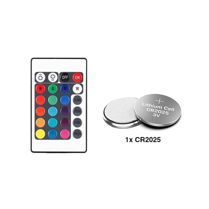 Sada baterií pro LED světla GlowWaterLights (13 ks)