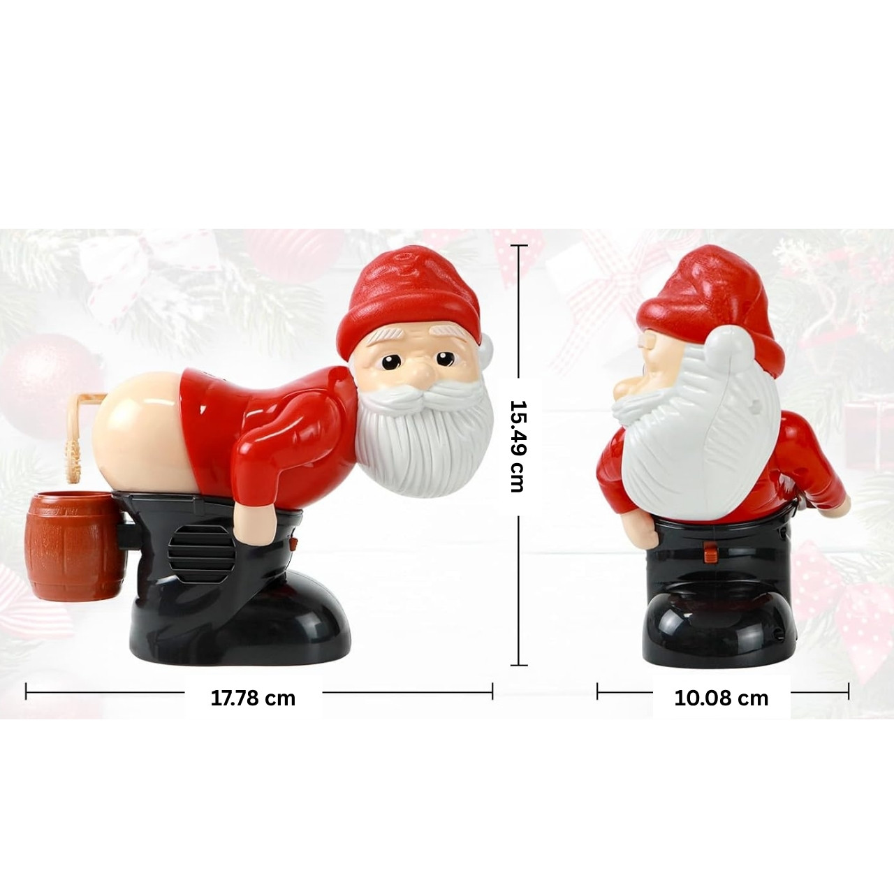 BlowSanta, hračka na bubliny s motivem Santa Clause