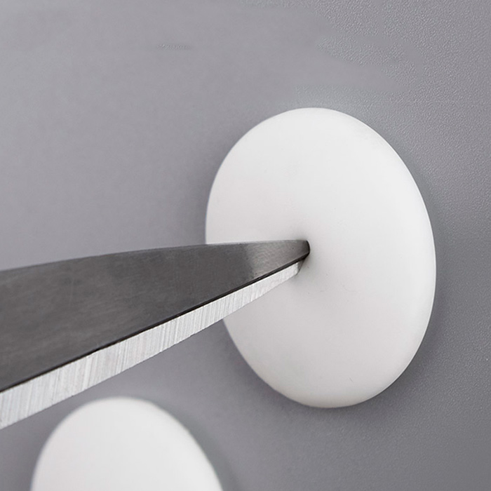BumperStop, silikonový samolepicí ochranný prvek na zeď (10 ks) - Image 3