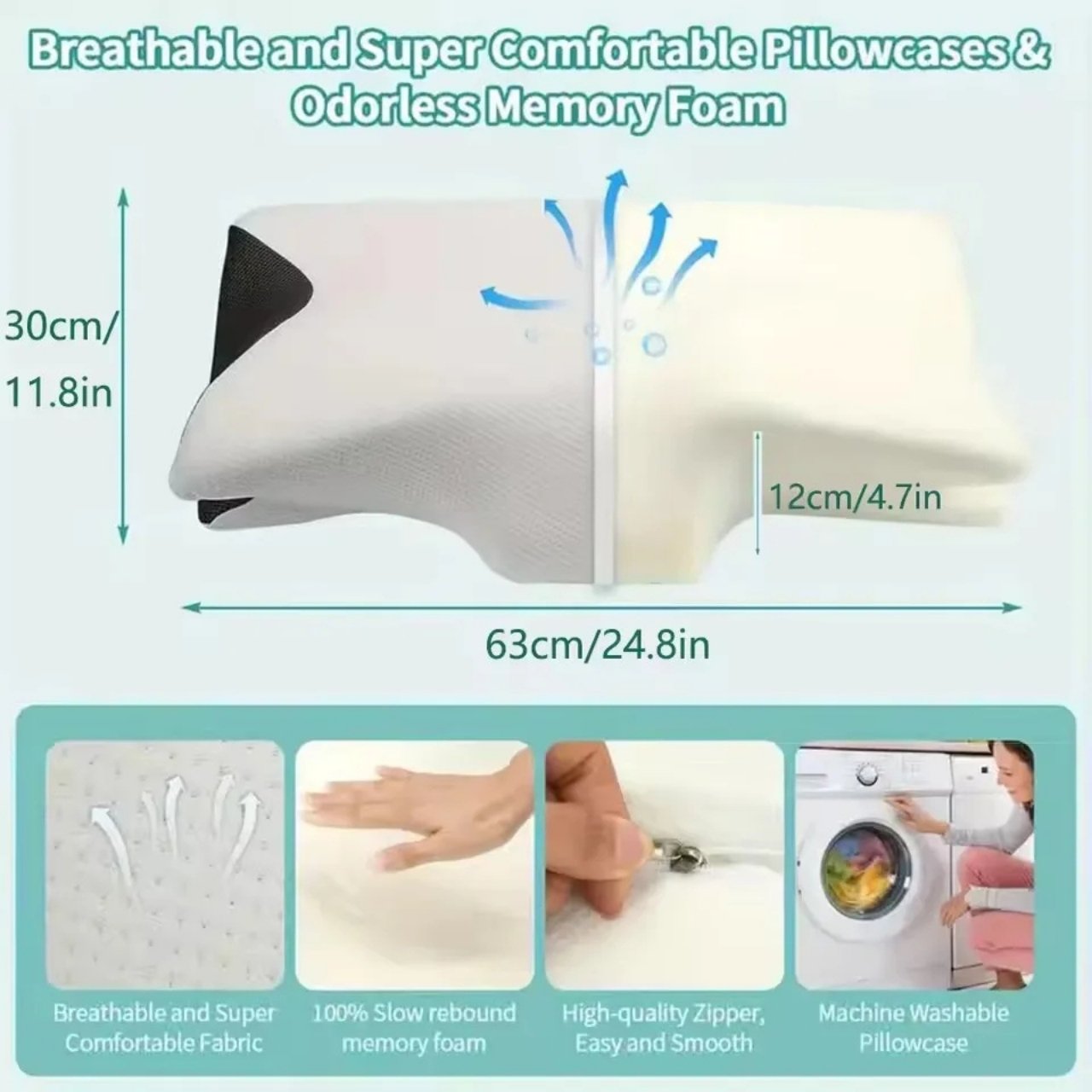 ButterflyPillow, ergonomický polštář z paměťové pěny