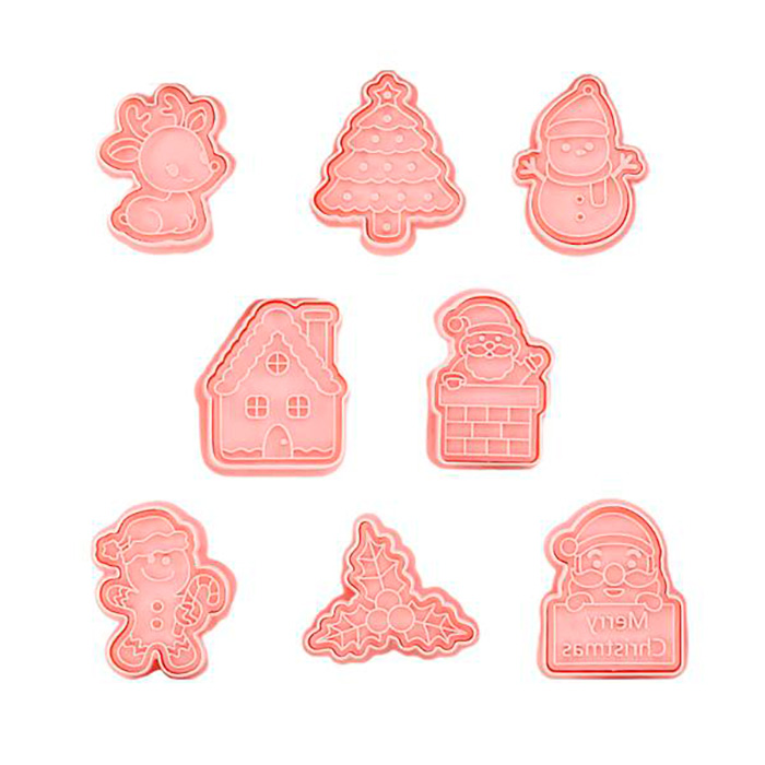 CutCookies, vánoční formičky na sušenky (8 formiček na sušenky)
