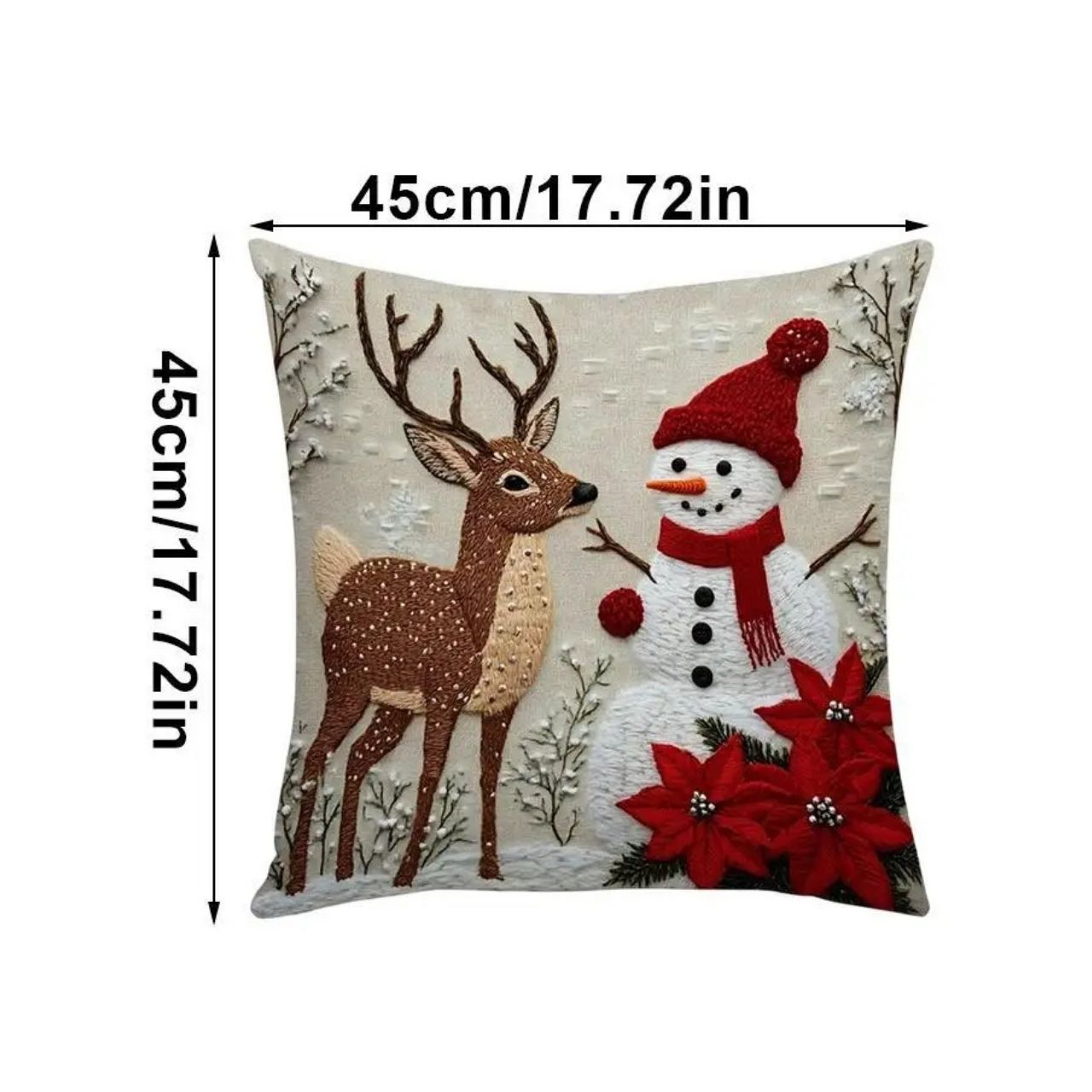 CutePillows, vánoční povlaky na polštáře (4 kusy)