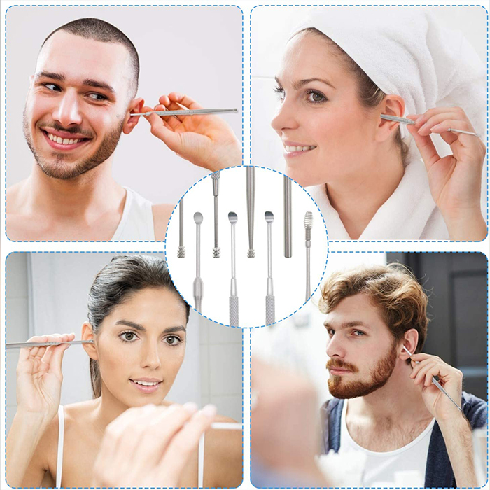 EarCleaningKit, 7dílná sada s příslušenstvím pro bezpečné čištění uší - Image 8