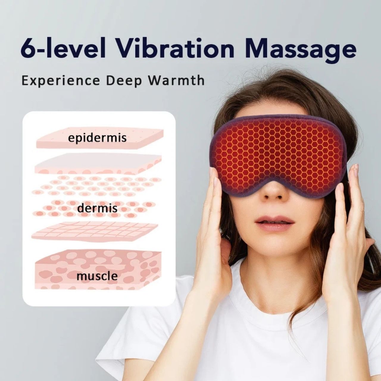 EyeMask, vyhřívaná masážní maska na oči - Image 4