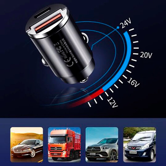 Auto nabíječka FastCharger poskytuje super rychlé nabíjení na rozdíl od běžných nabíječek!