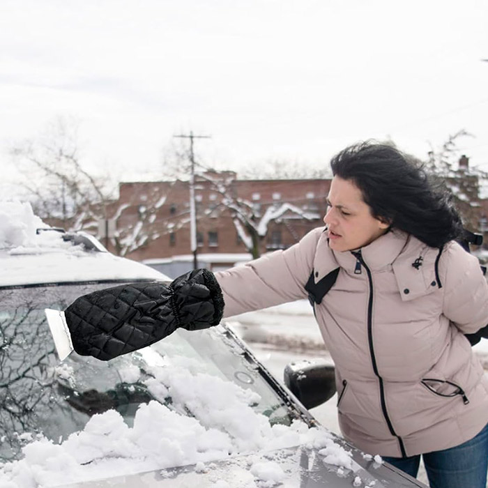 IceScraper, škrabka na led s izolovanou teplou rukavicí - Image 4