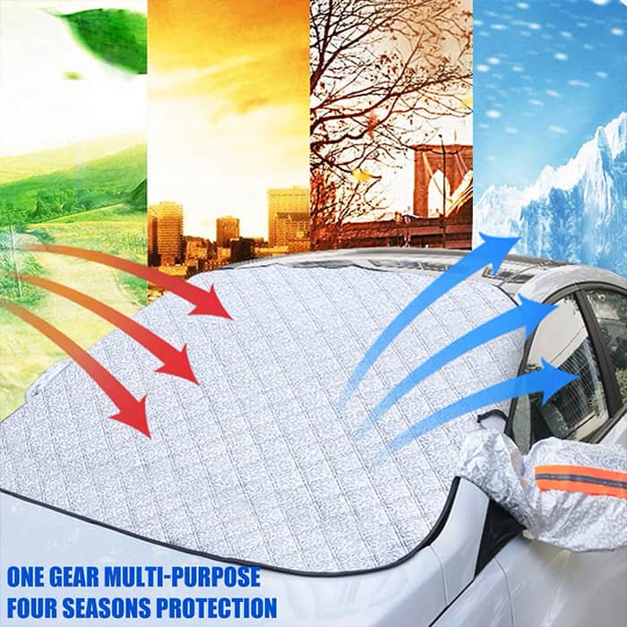 MagneticCarCover, ochrana na čelní sklo