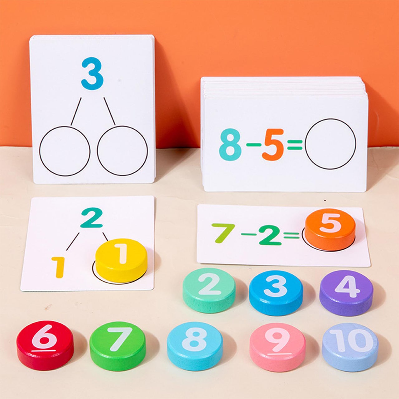 MathCards, vzdělávací hra pro učení sčítání a odčítání - Image 2