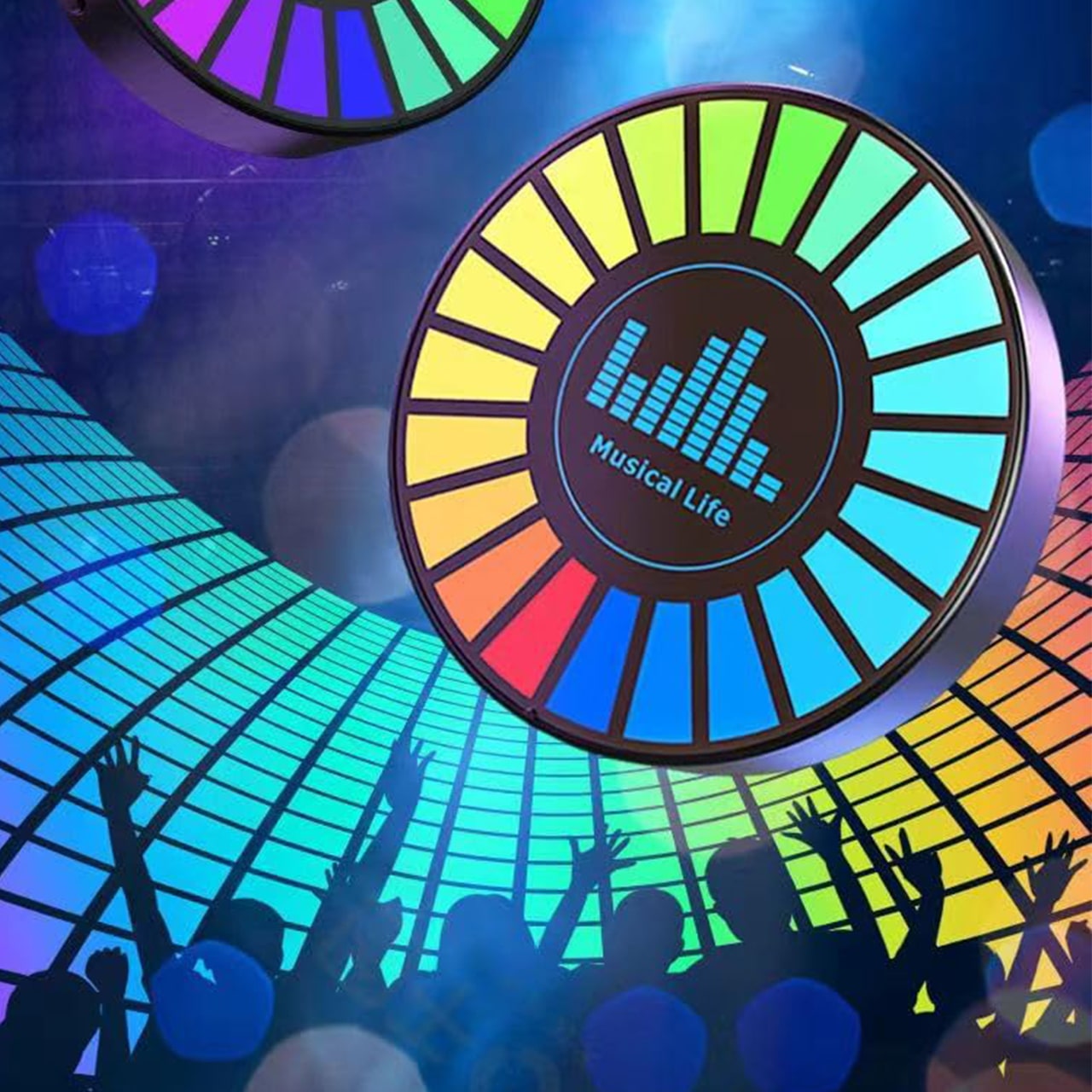 MusicRider, dekorativní světlo, které bliká do rytmu hudby - Image 4