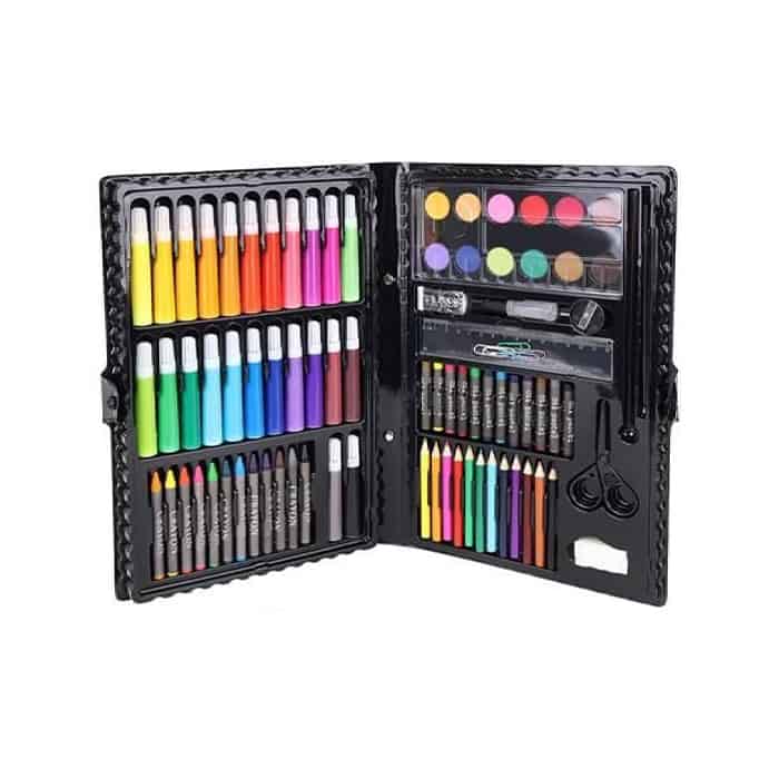 PaintingKit, 86dílná sada barev a dalších doplňků vhodná pro dospělé a děti