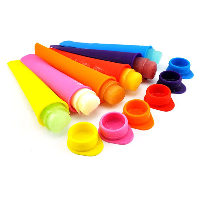 Popsy, silikonová forma na zmrzlinu (6 kusů)