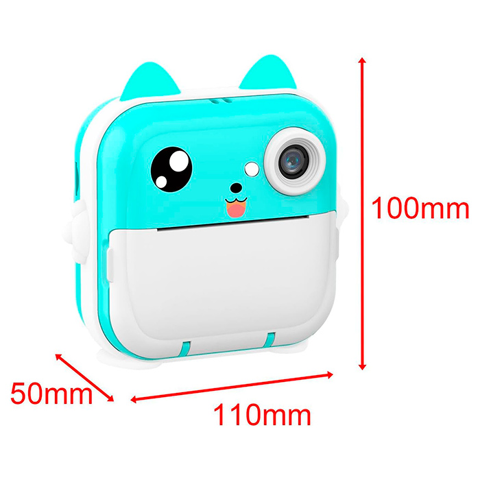 PrintBundle – fotoaparát s tiskem + 2 role papíru a Micro SD karta - Image 2