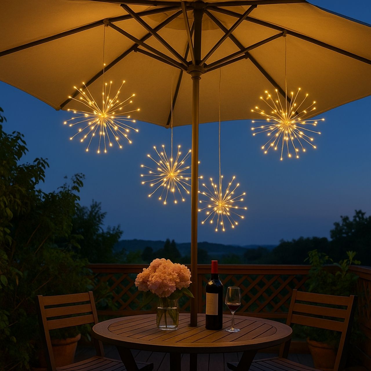 RomanticLights, světelná dekorace
