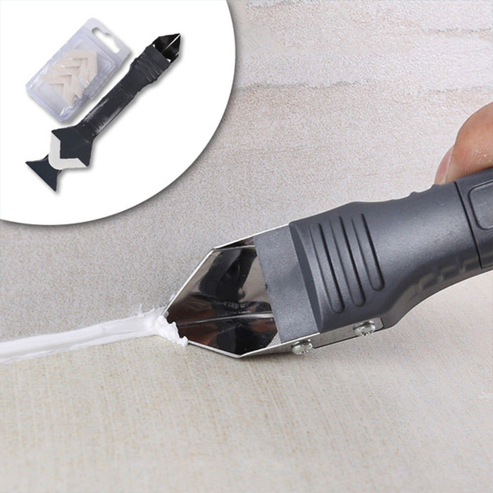 SiliconRemover, nástroj 5 v 1 pro nanášení, vyhlazování a odstraňování silikonu