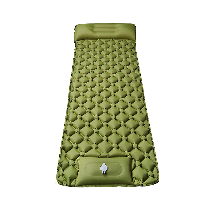 SleepMat, nafukovací podložka s opěrkou hlavy
