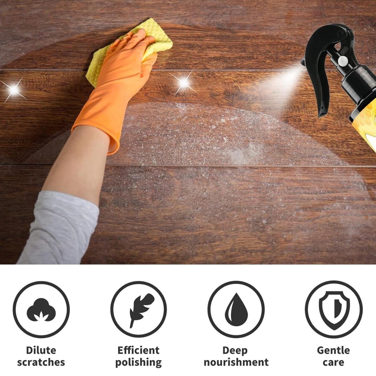SprayBee, přírodní sprej pro čištění a obnovu dřevěných povrchů