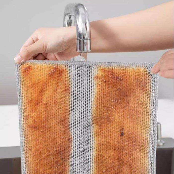 SteelCloths, pevné hadříky na čištění tvrdých skvrn (4 ks) - Image 8