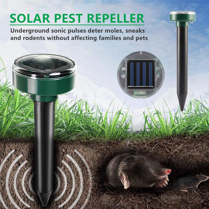 SunRepel, netoxický solární odpuzovač zahradních škůdců
