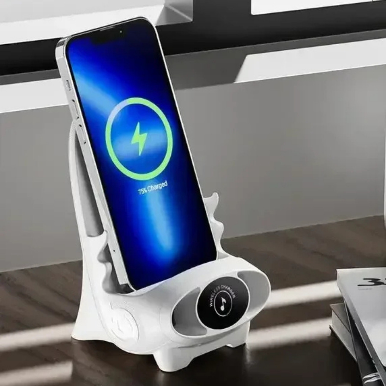 Kompatibilní se všemi smartphony, které podporují bezdrátové nabíjení.